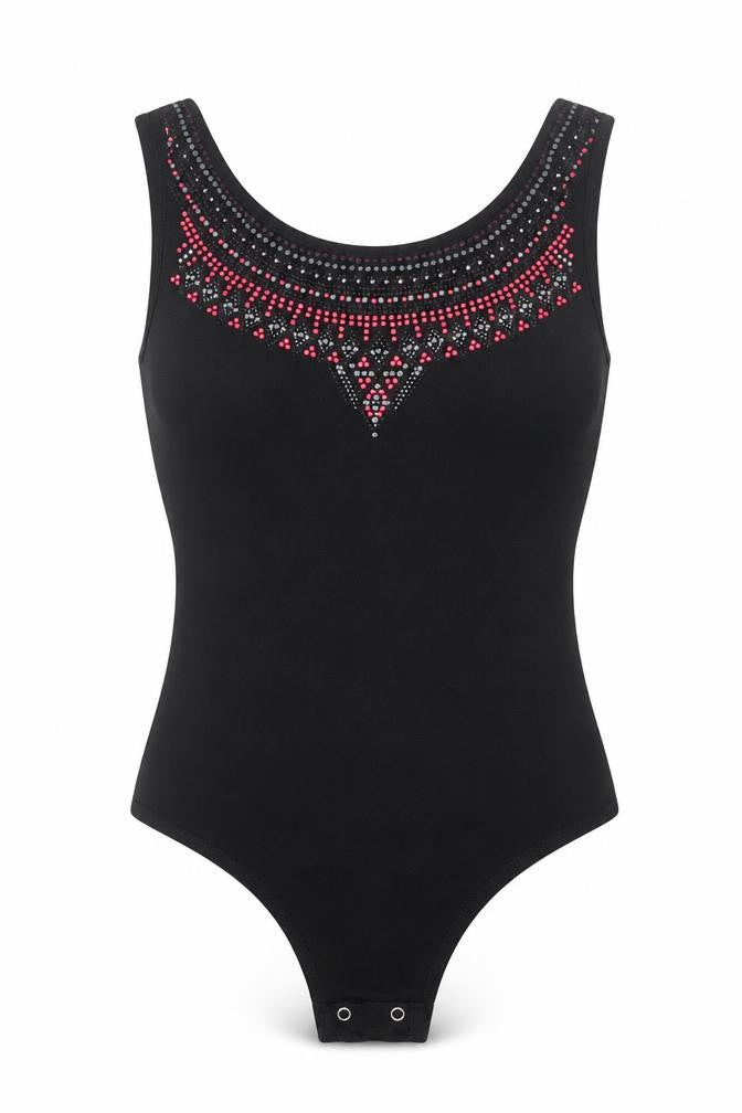 Atmosphere Womens Black  Viscose Bodysuit One-Piece Size 8