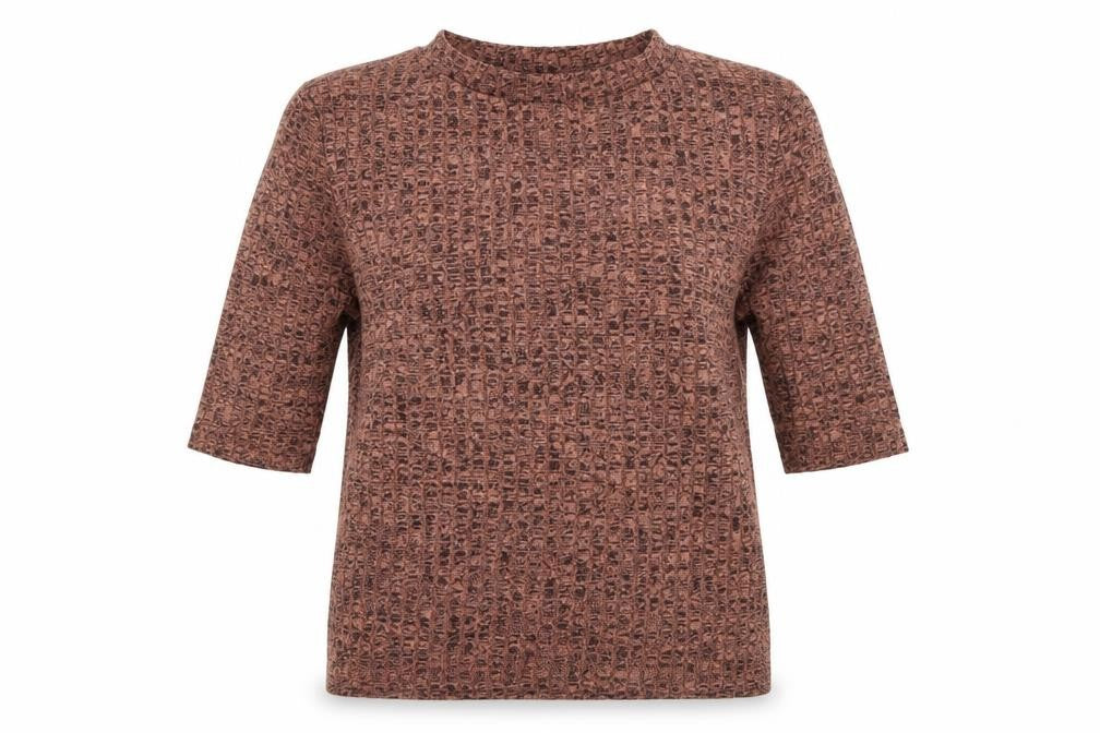 Primark Womens Pink Round Neck  Viscose Pullover Jumper Size S