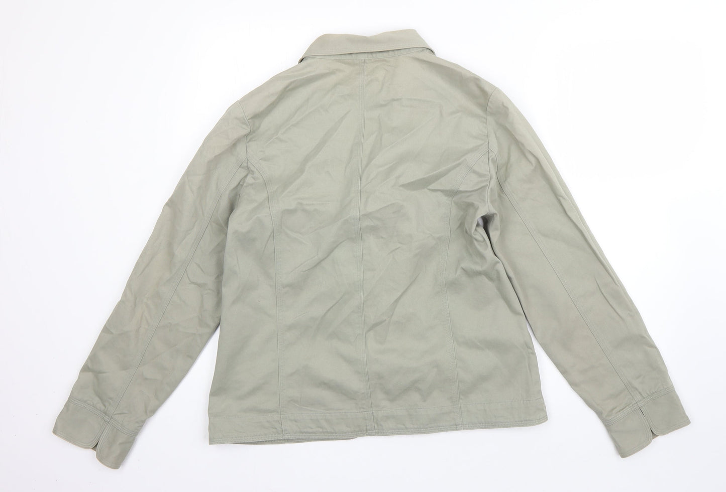 Preworn Womens Green   Jacket  Size 12  Button