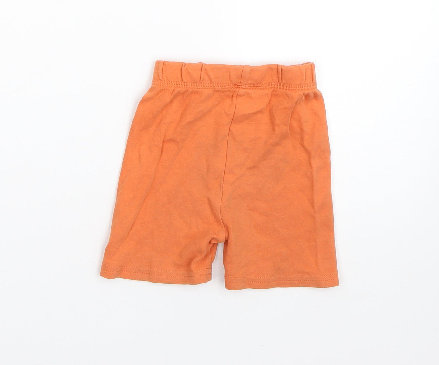 George Boys Orange  100% Cotton Sweatpants Trousers Size 12-18 Months