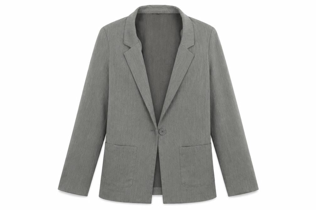 H&M Womens Green   Jacket Blazer Size 10  Button