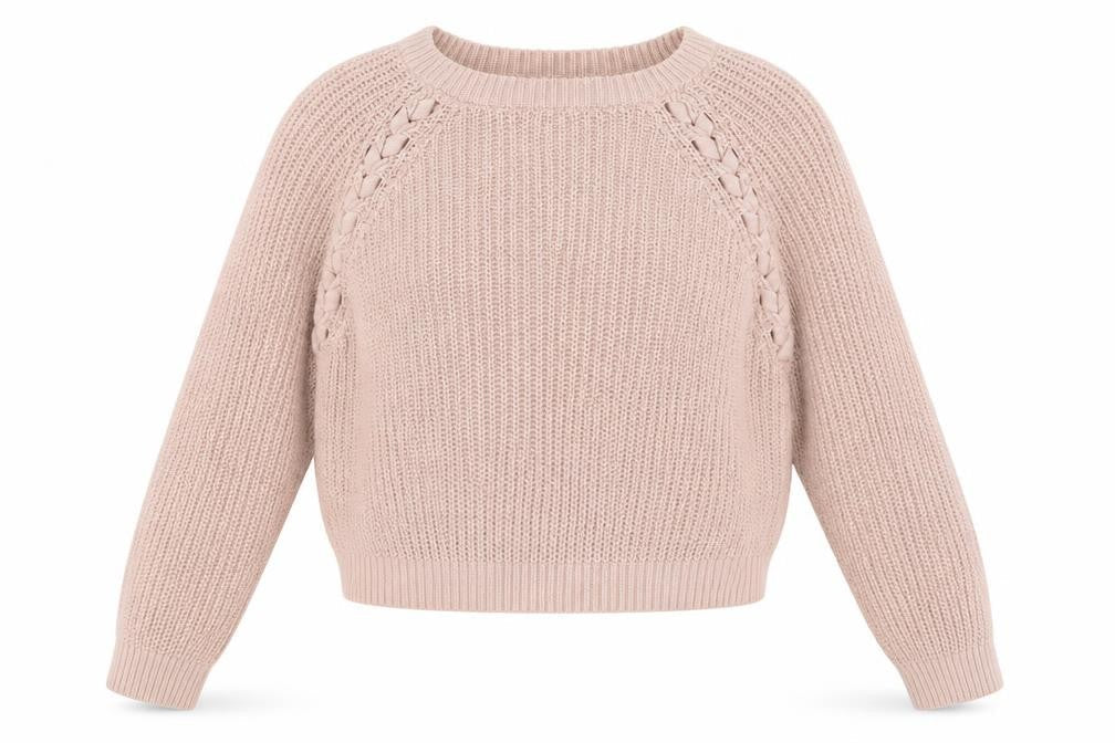 Divided Womens Pink Roll Neck  Cotton Pullover Jumper Size M