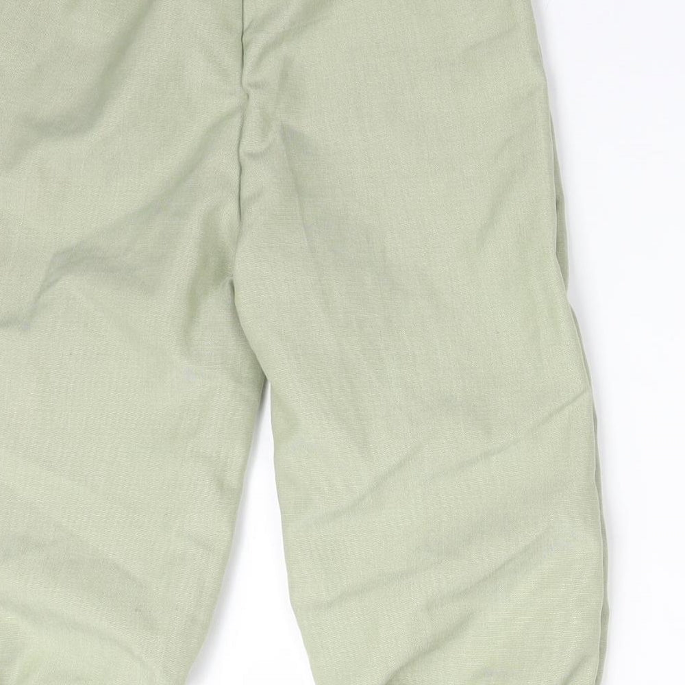 Disney Girls Green  Viscose  Trousers Size 7-8 Years  Regular