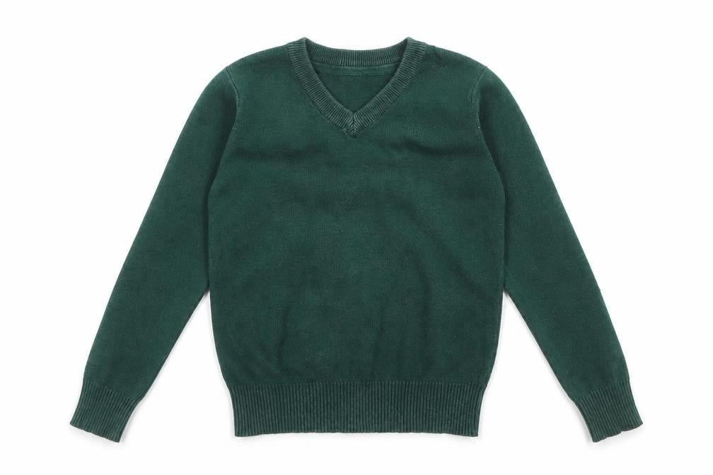 Nutmeg Girls Green  Cotton Pullover Sweatshirt Size 5-6 Years