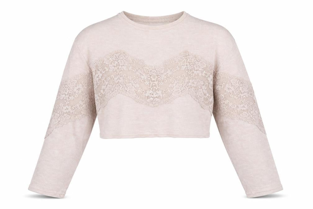 H&M Womens Pink  Polyester Pullover Sweatshirt Size M