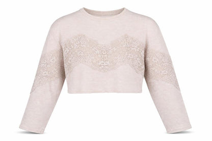 H&M Womens Pink  Polyester Pullover Sweatshirt Size M