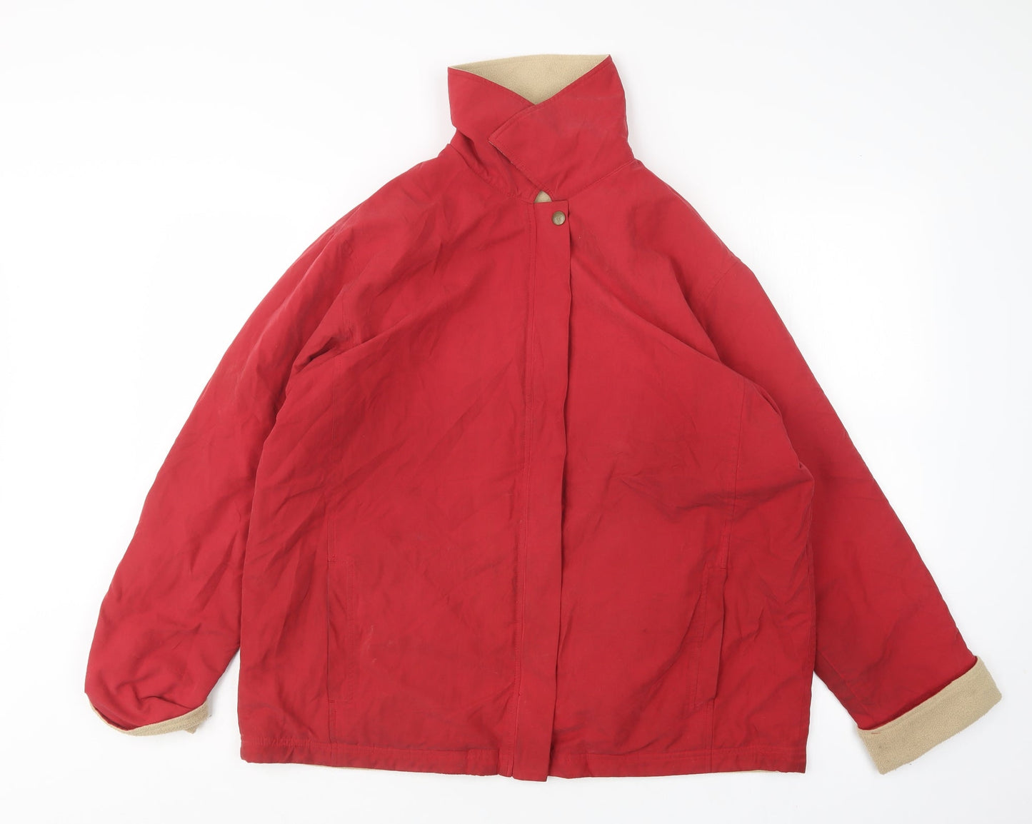 M&S Womens Red   Jacket  Size 14