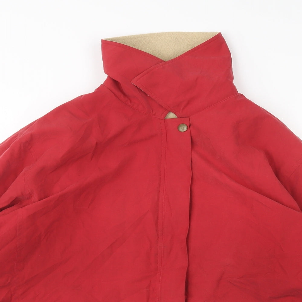 M&S Womens Red   Jacket  Size 14
