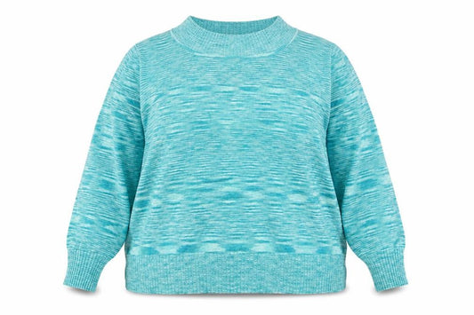 Klass Womens Green Round Neck   Pullover Jumper Size 2XL