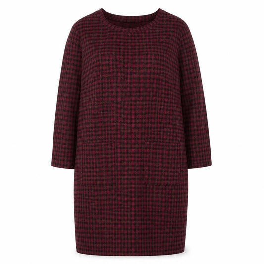 Tu Womens Multicoloured Polka Dot Polyester Jumper Dress  Size 8  Round Neck
