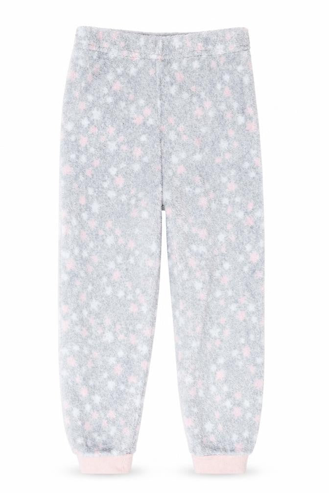 Primark Girls Grey Spotted Polyester  One Piece Size 3-4 Years