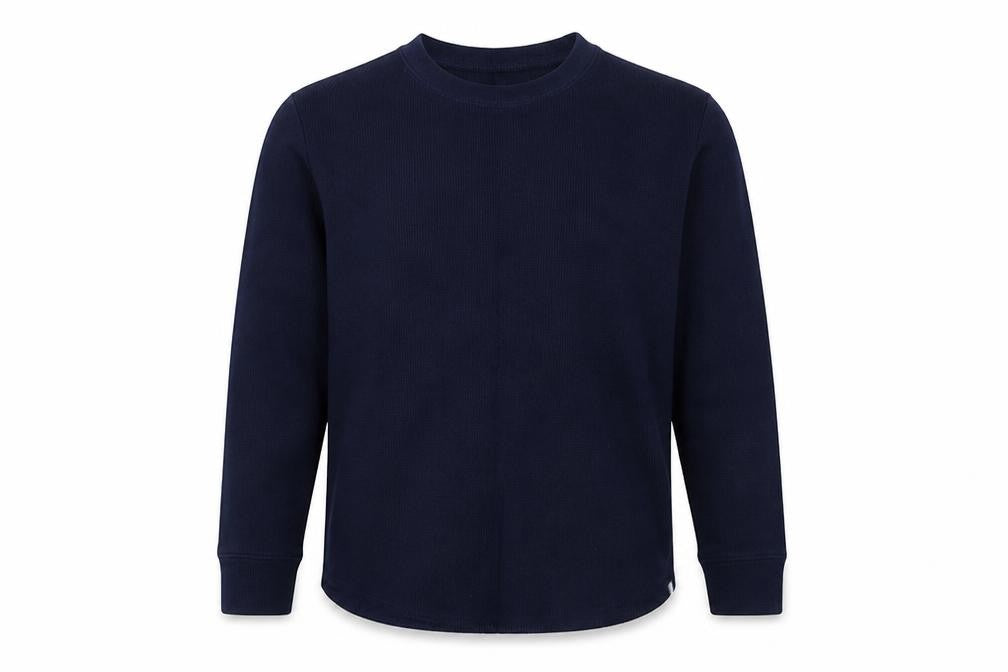 Gap Boys Blue Crew Neck  Cotton Pullover Jumper Size 5 Years