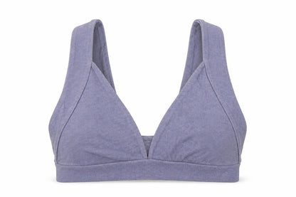 Boohoo Womens Blue  Polyester Cropped Tank Size 8 V-Neck