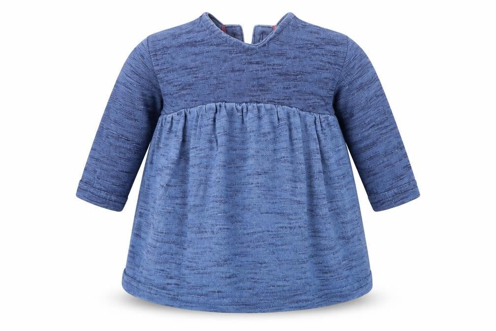 NEXT Baby Blue  Cotton Shift  Size 0-3 Months  Round Neck