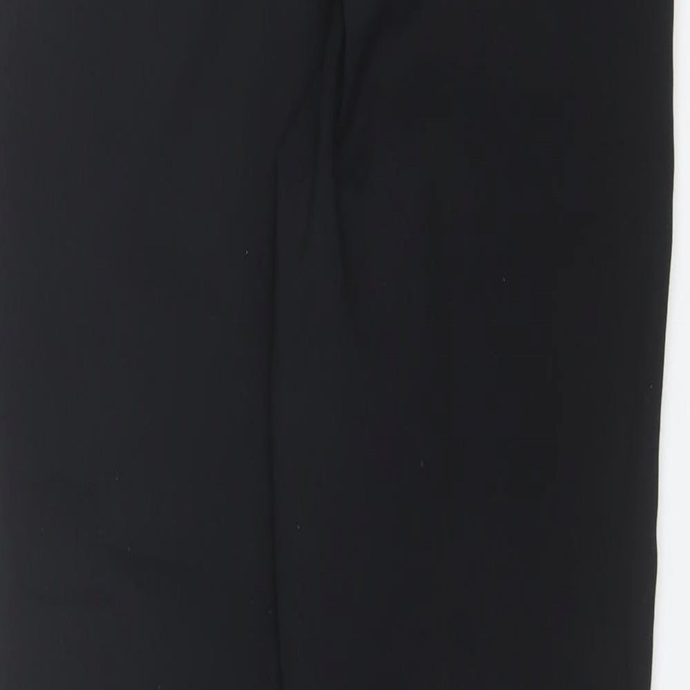 NEXT Womens Black  Cotton Dress Pants Trousers Size 6 L26 in Regular