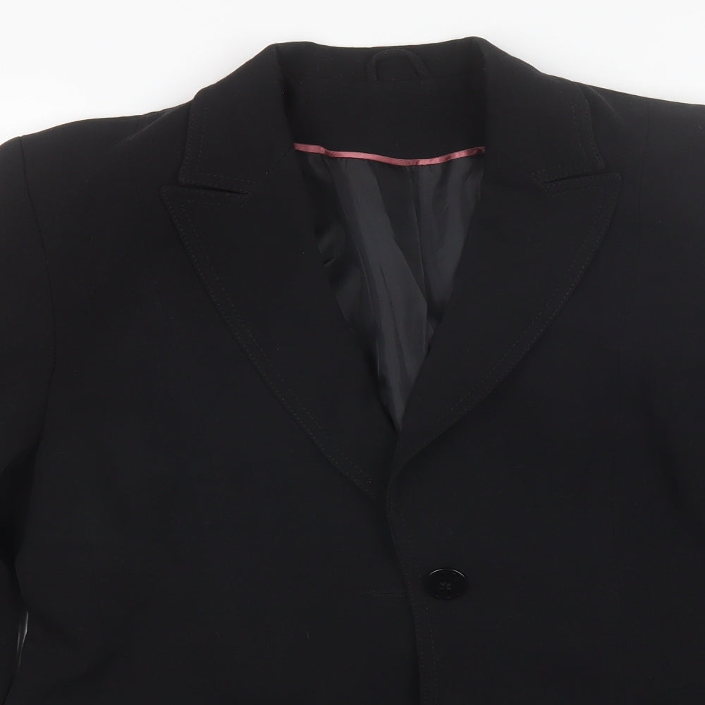Bay Womens Black   Jacket Blazer Size 14