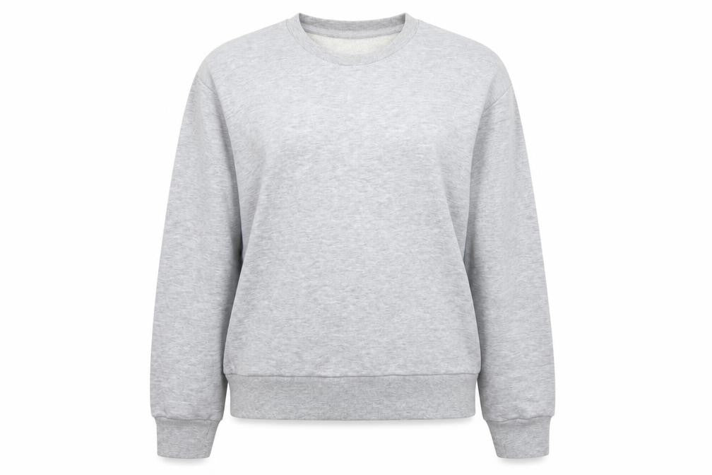 Primark Womens Grey  Cotton Pullover Sweatshirt Size S