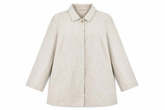 Bonmarché Womens Beige Overcoat Coat Size XL