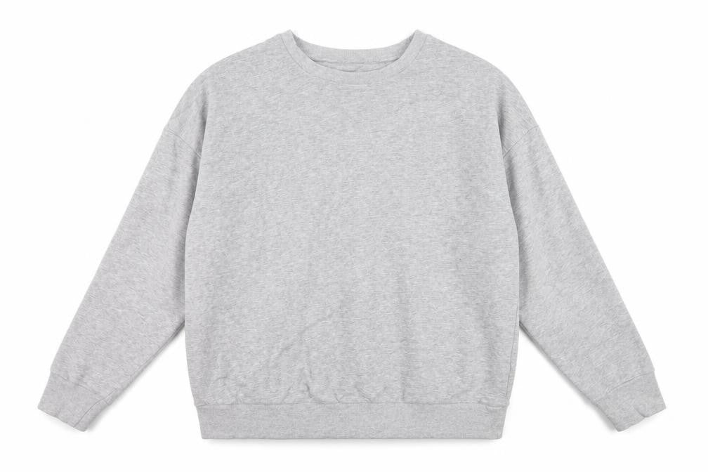 Capsual Womens Grey Round Neck  Cotton Pullover Jumper Size 18