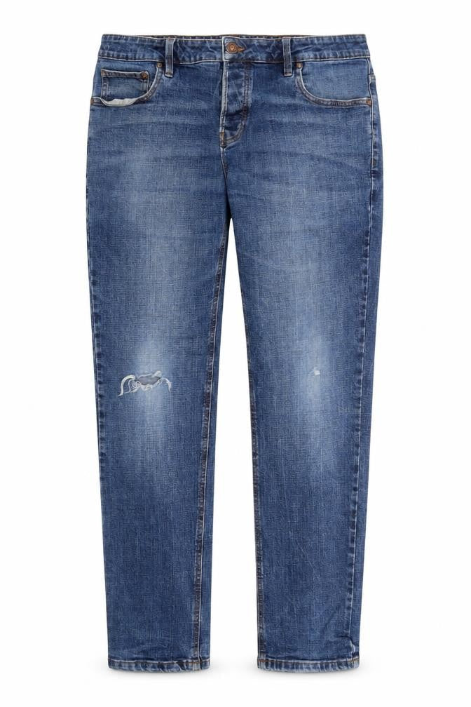 NEXT Womens Blue  Camel Straight Jeans Size 36 L30 in Slim