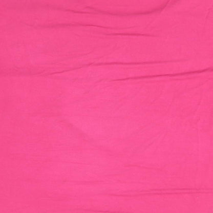 Roseanna Womens Pink Geometric Polyester Basic T-Shirt Size 2XL Round Neck