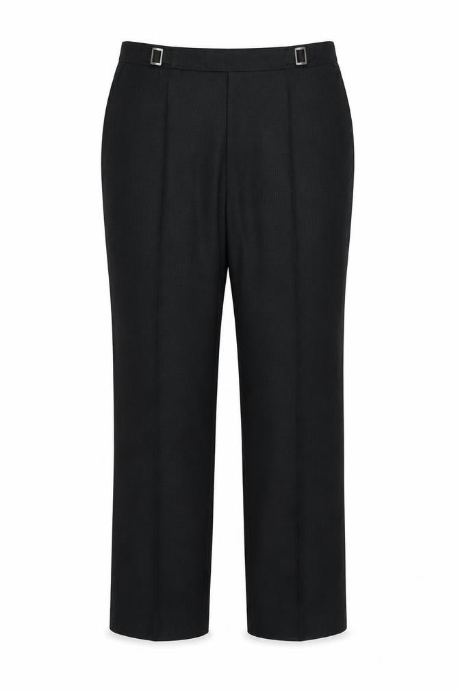 Marks & Spencer Womens Black  Polyester Dress Pants Trousers Size 14 L27 in Regular