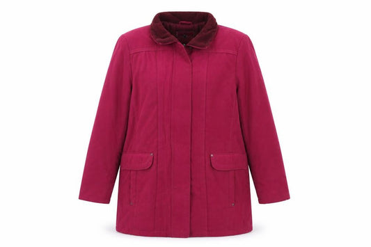 Isle Womens Pink   Overcoat Coat Size 16