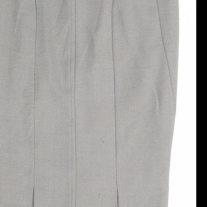 Preloved Primark Womens Grey  Polyester Straight & Pencil Set Size 16 - Label