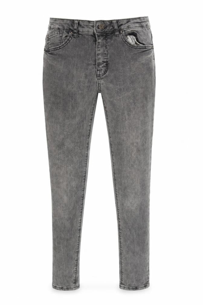 Primark Womens Grey  Cotton Jegging Jeans Size 10 L28 in Regular Button
