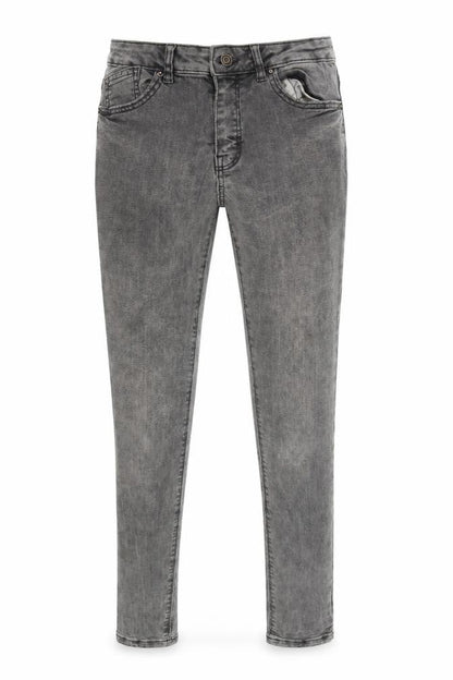 Primark Womens Grey  Cotton Jegging Jeans Size 10 L28 in Regular Button