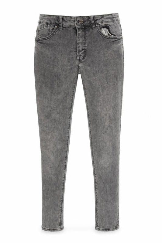 Primark Womens Grey  Cotton Jegging Jeans Size 10 L28 in Regular Button