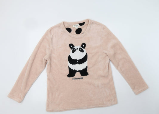 Primark Womens Pink  Polyester Top Lounge Set Size M   - Panda