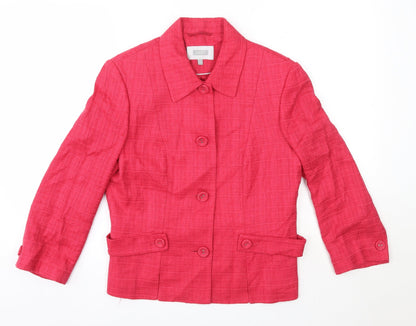 Next Womens Pink   Jacket  Size 14