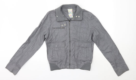 Fresh Sport Womens Grey   Jacket  Size 12