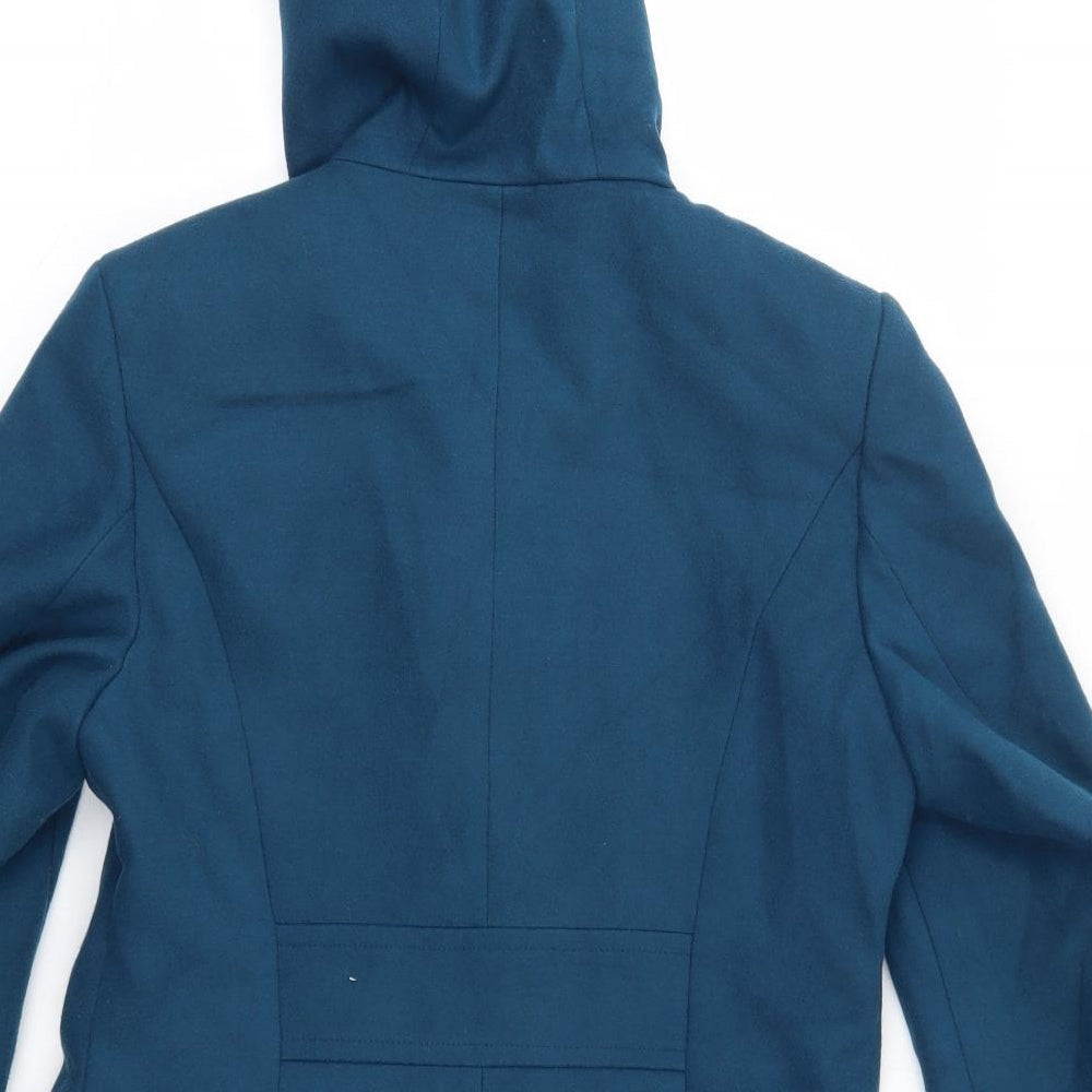 George Womens Blue   Parka Coat Size 10