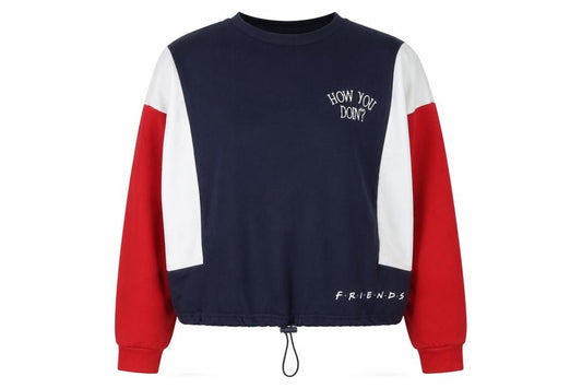 Primark Womens Multicoloured  Polyester Pullover Sweatshirt Size S   - Friends