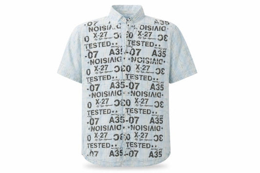 Jeans&Co Mens Multicoloured Plaid Cotton  Button-Up Size L Collared