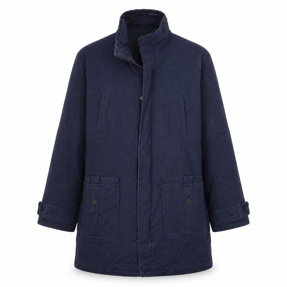 Hope+ Glory Womens Blue   Overcoat Coat Size S