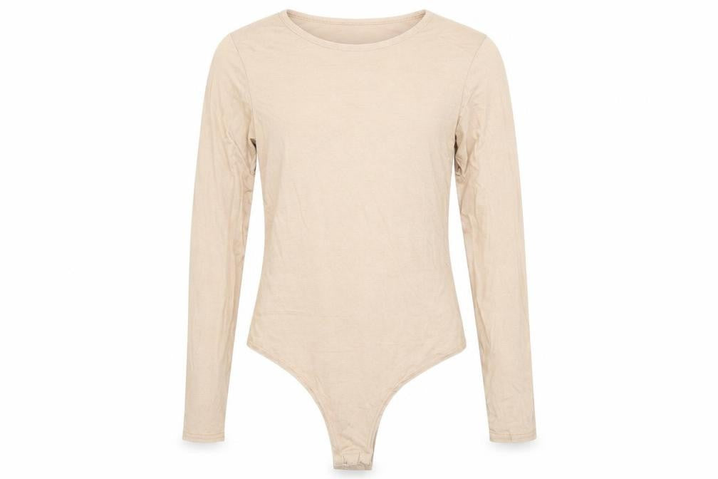 Pretty Little Thing Womens Beige  Viscose Romper One-Piece Size 12