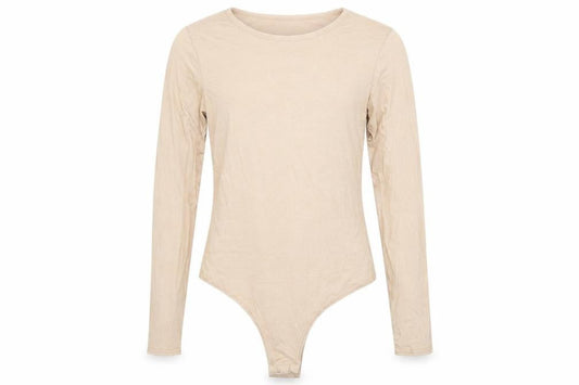 PRETTYLITTLETHING Womens Beige  Viscose Romper One-Piece Size 12