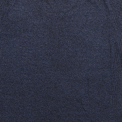 Preloved Windsor Womens Blue Round Neck  Viscose Pullover Jumper Size S - Label