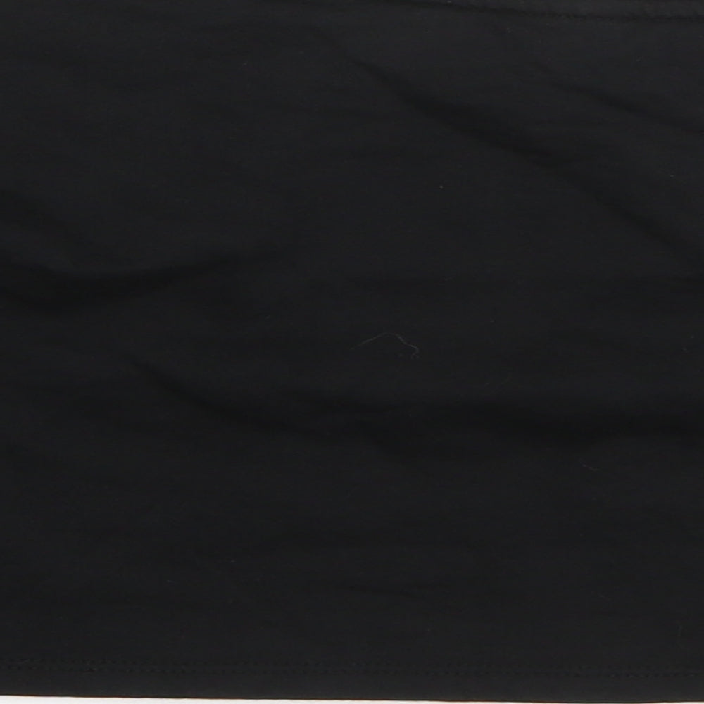 George Girls Black  Cotton Shrug Sweatshirt Size 4-5 Years   - Love Heart