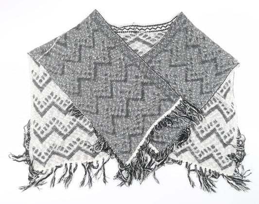 Preworn Womens Black    Shawl/Wrap