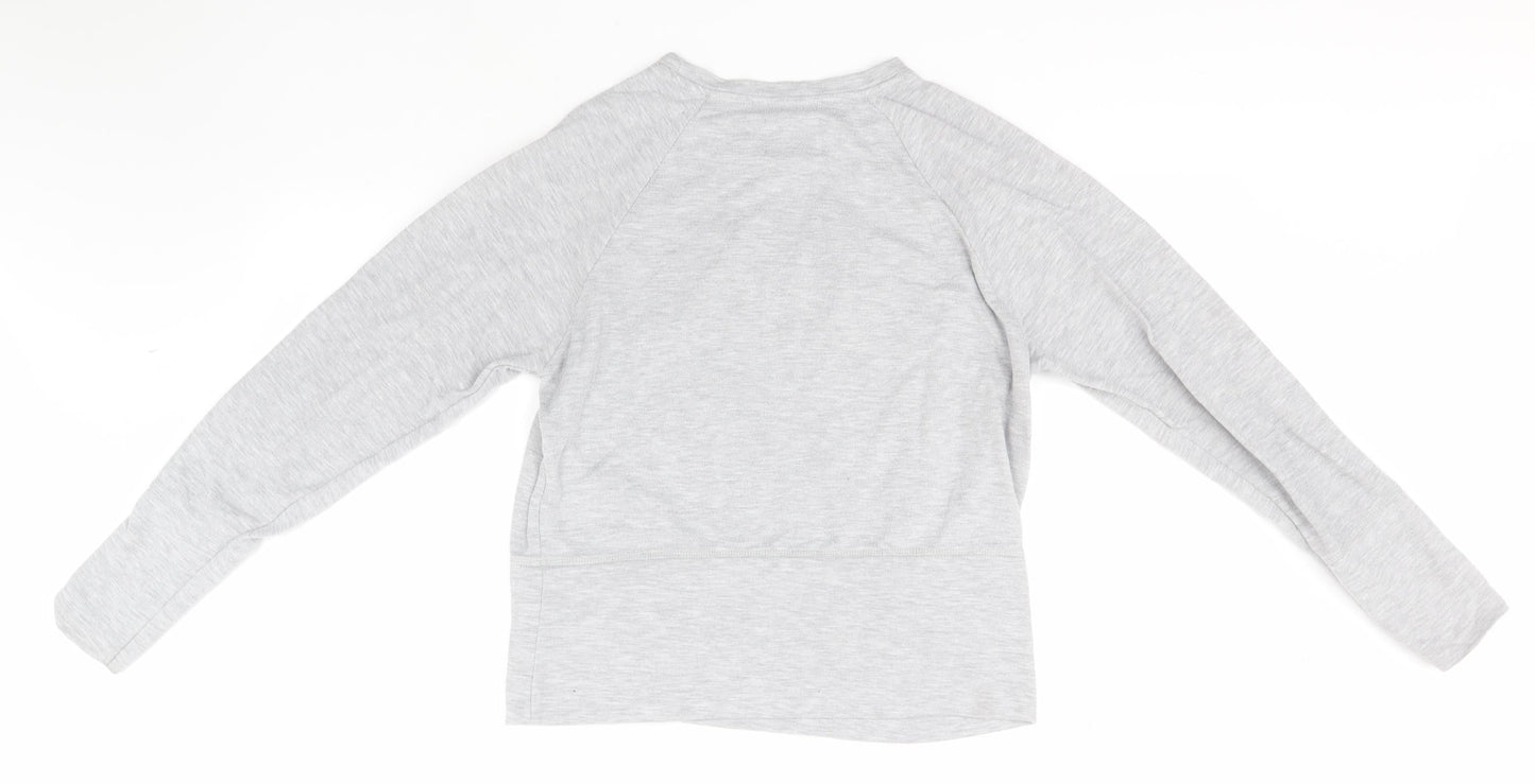 Primark Womens Grey Round Neck  Polyester Pullover Jumper Size 6   - Love