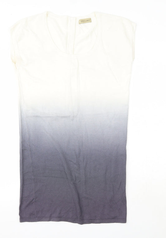 Love Label Womens Multicoloured  Viscose Jumper Dress  Size 8  Round Neck