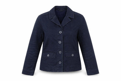Tresors de Oceans Womens Blue   Jacket  Size S