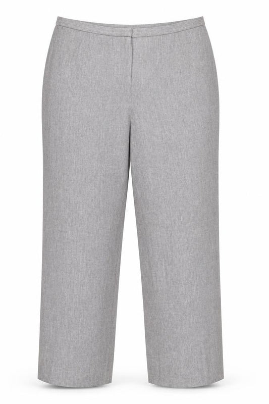Agenda Womens Grey  Polyester Dress Pants Trousers Size 18 L28 in Regular
