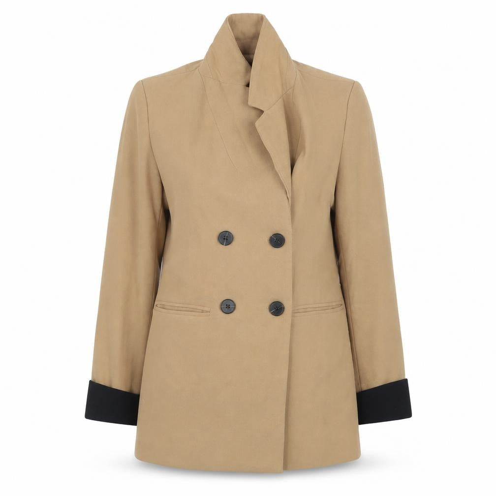 TM Womens Beige   Jacket Suit Jacket Size M