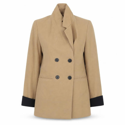 TM Womens Beige   Jacket Suit Jacket Size M