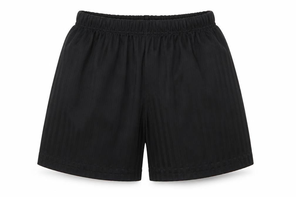 Matalan Boys Black Striped Polyester Utility Shorts Size 10 Years  Regular  - Same colour vertical pattern stripe